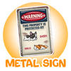 Metal Sign