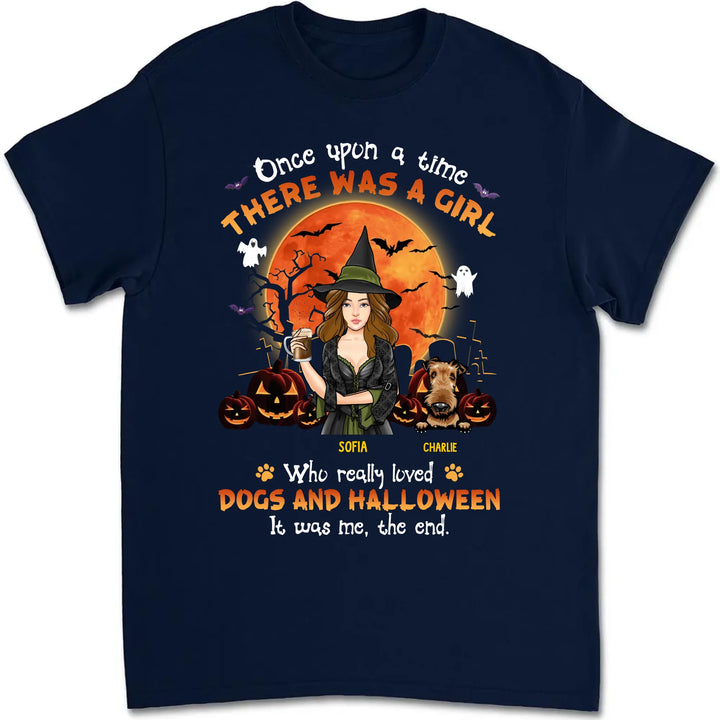 Personalized Halloween Witch Dog Mom Custom Unisex T Shirt Sweatshirt Hoodie
