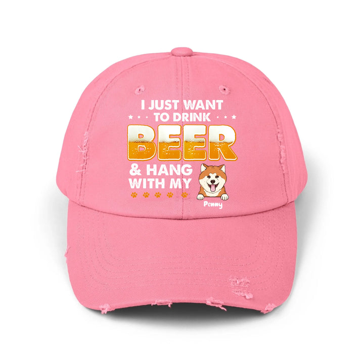 pink cap