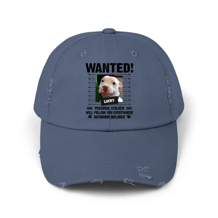 blue cap