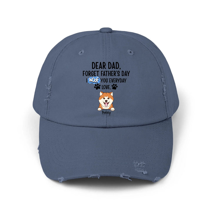 blue cap