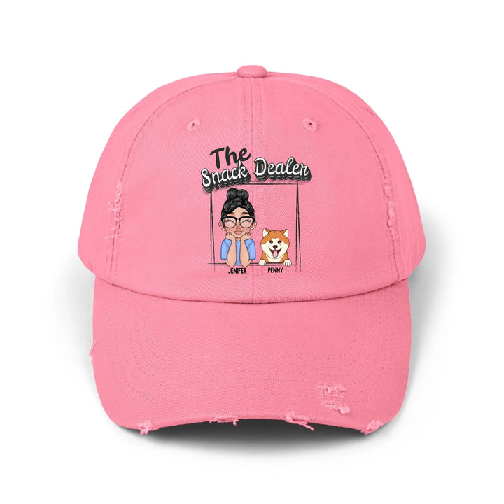 pink cap