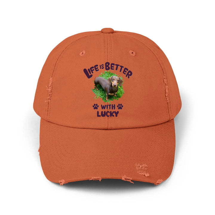 orange cap