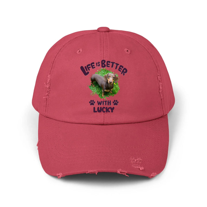 red cap