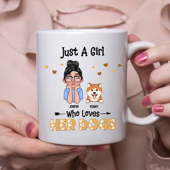 lifestyle white mug