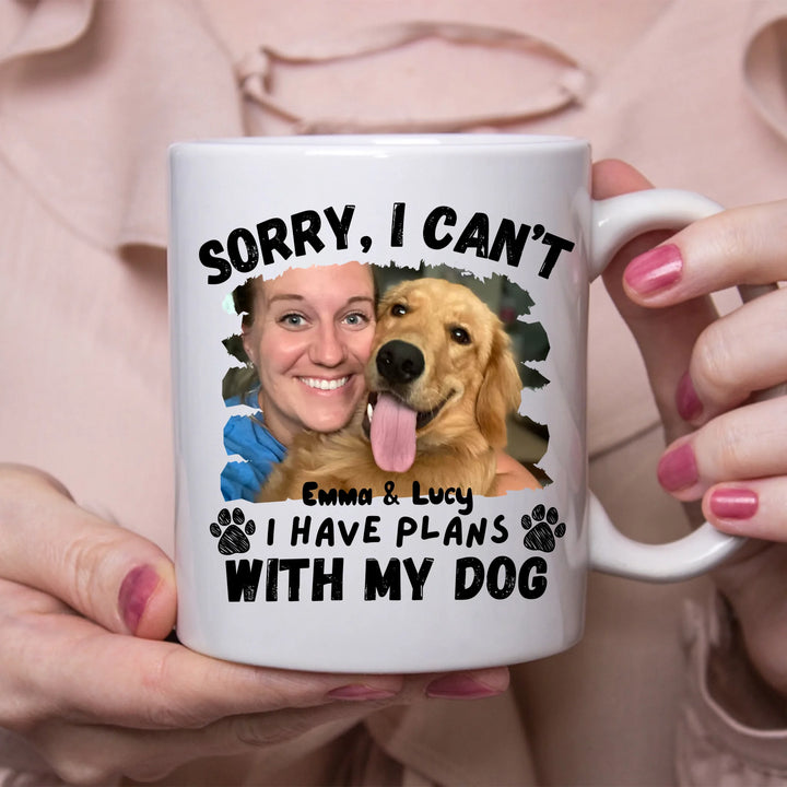 lifestyle white mug