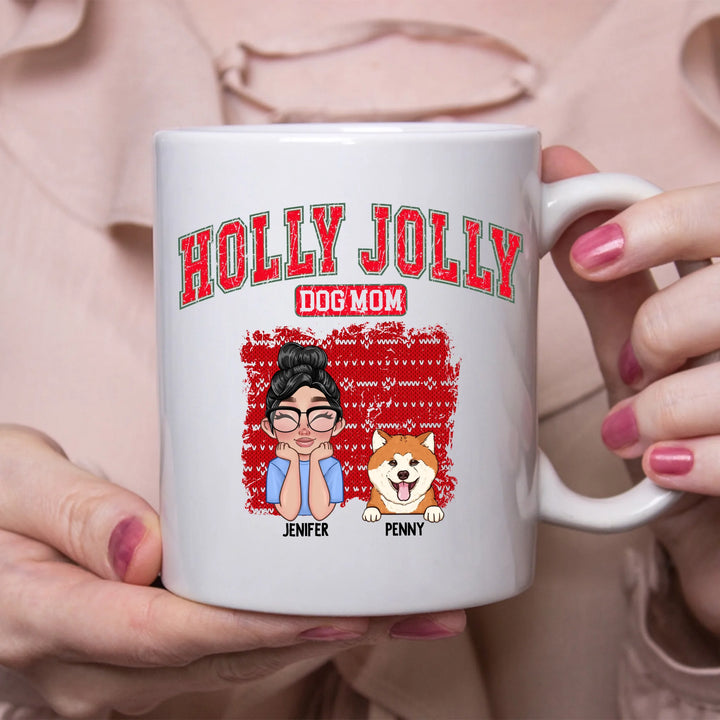 lifestyle white mug