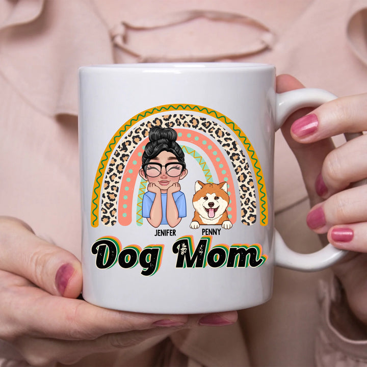 lifestyle white mug