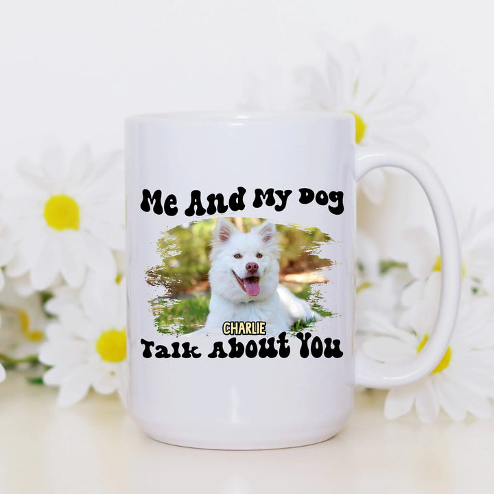 15oz white mug