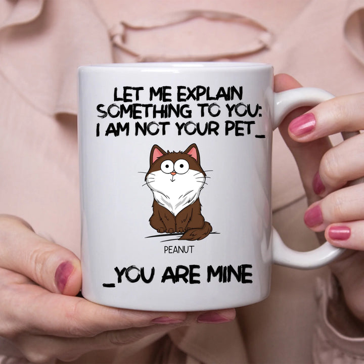 lifestyle white mug
