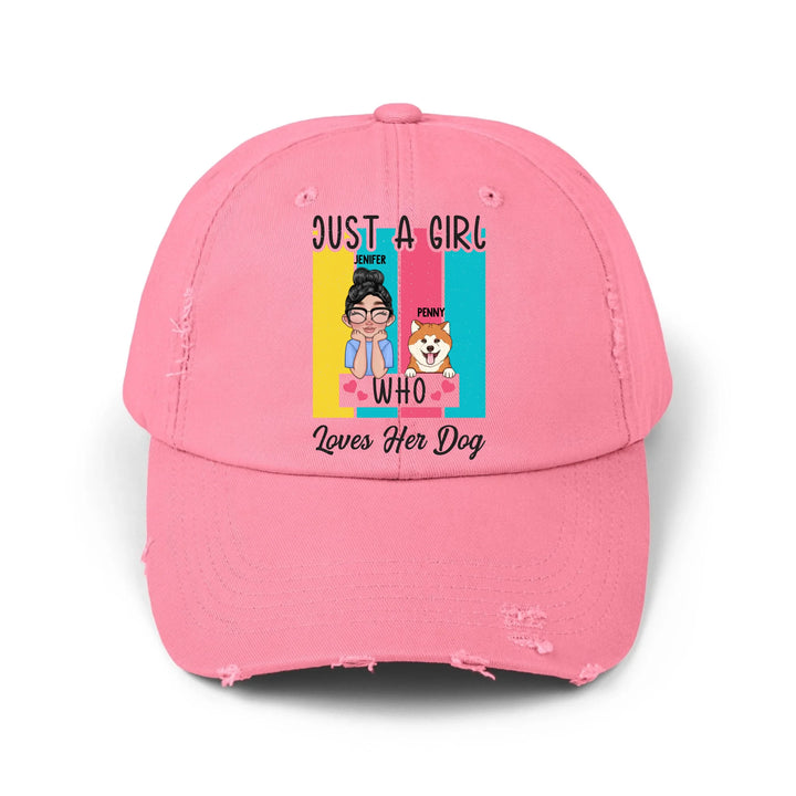 pink cap