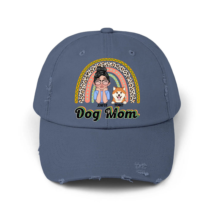 blue cap