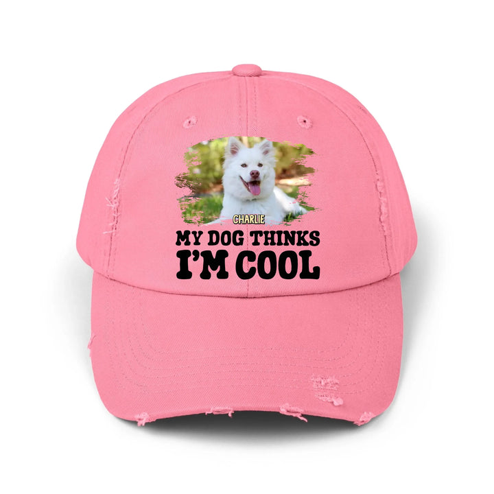 pink cap