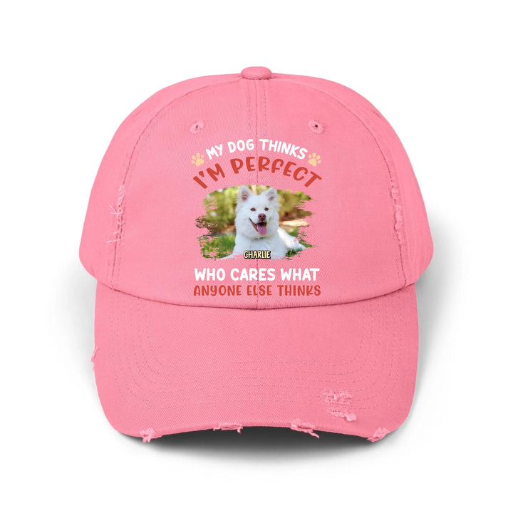 pink cap