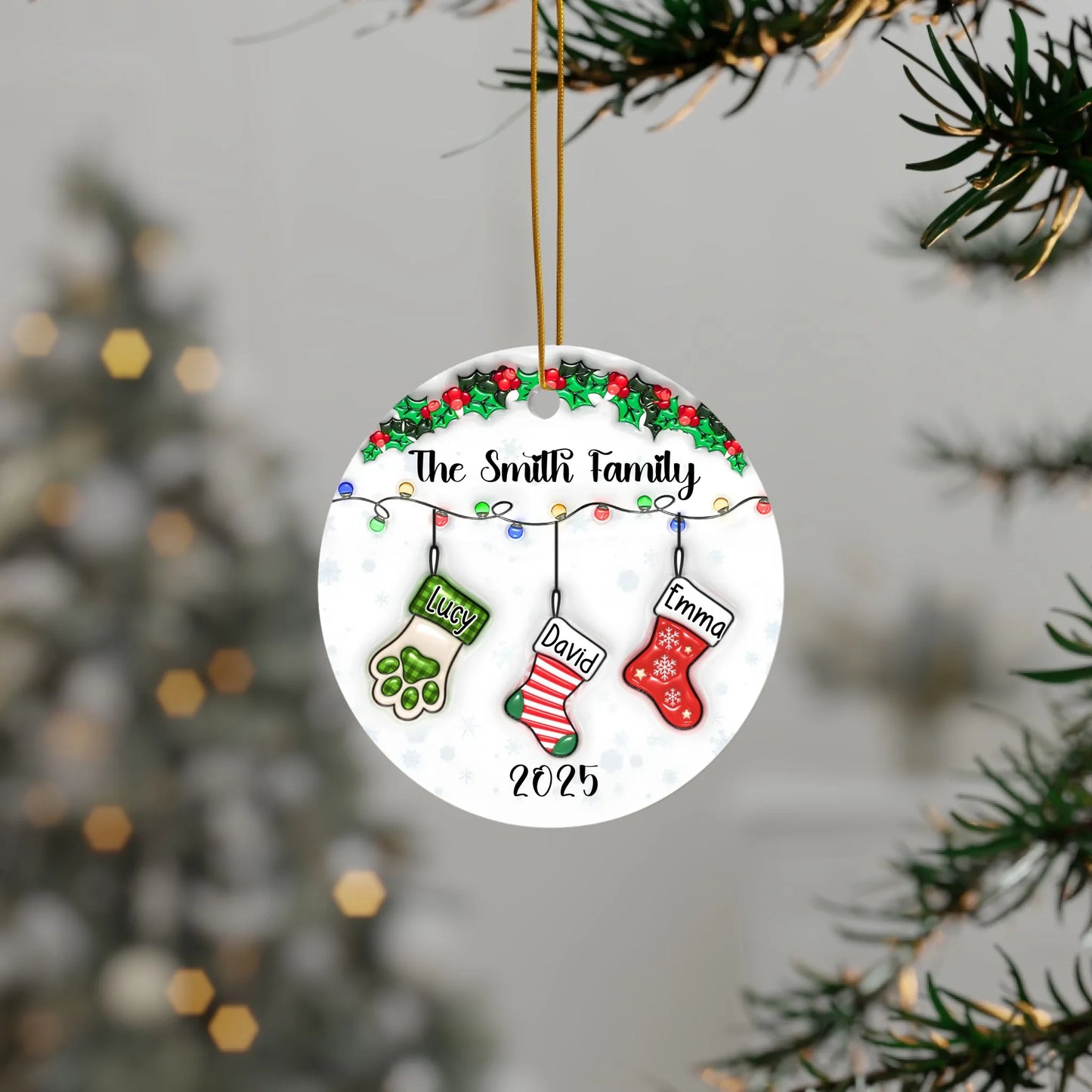 Ornaments mockup