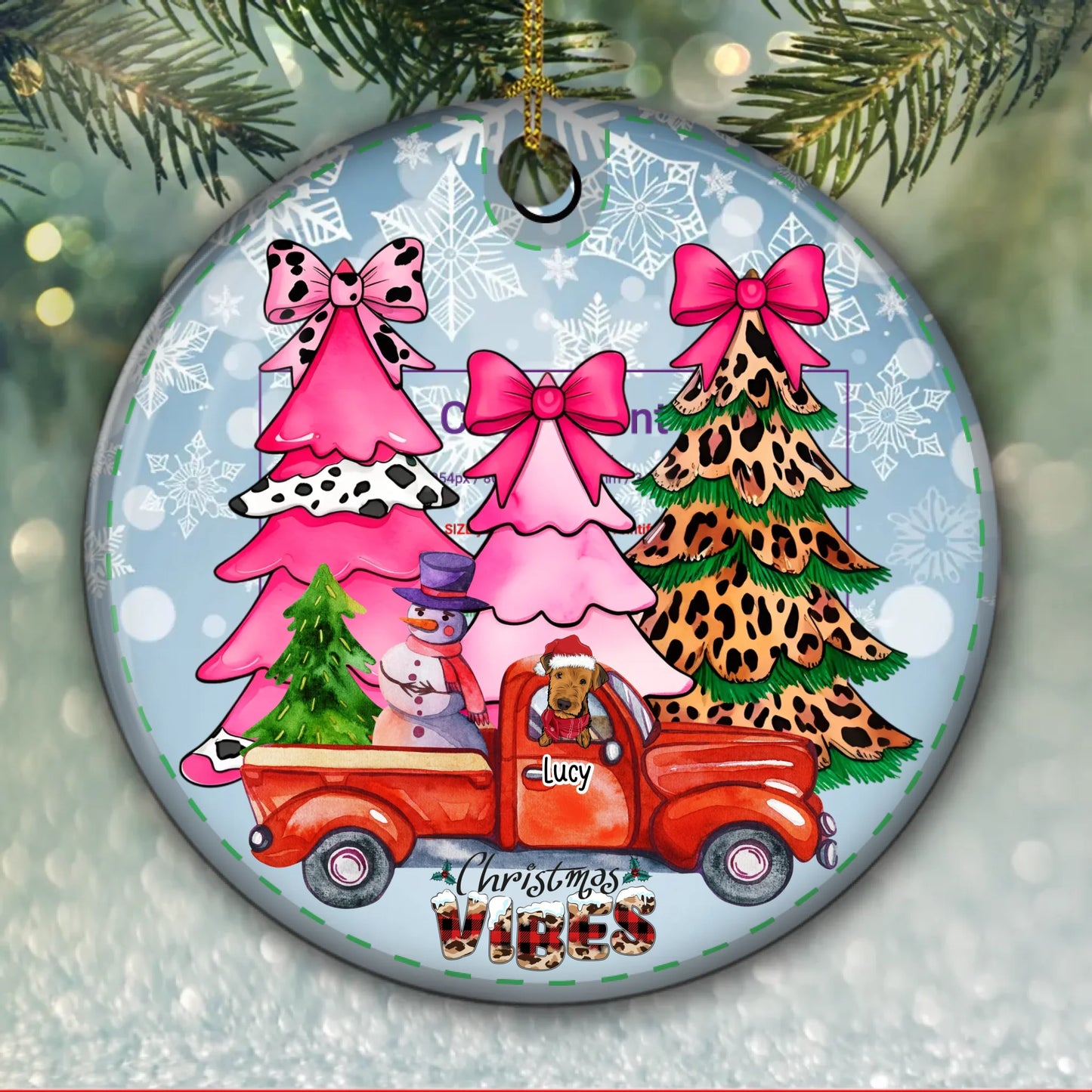mockup ornament