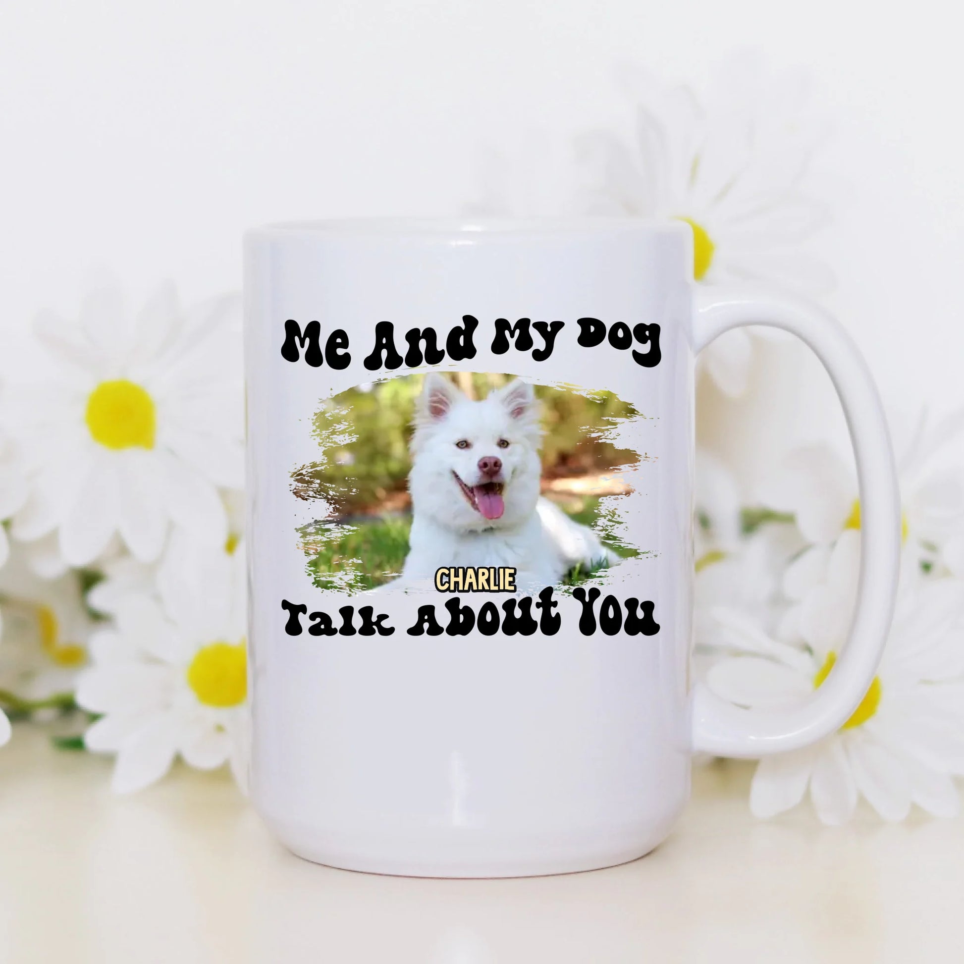 15oz white mug