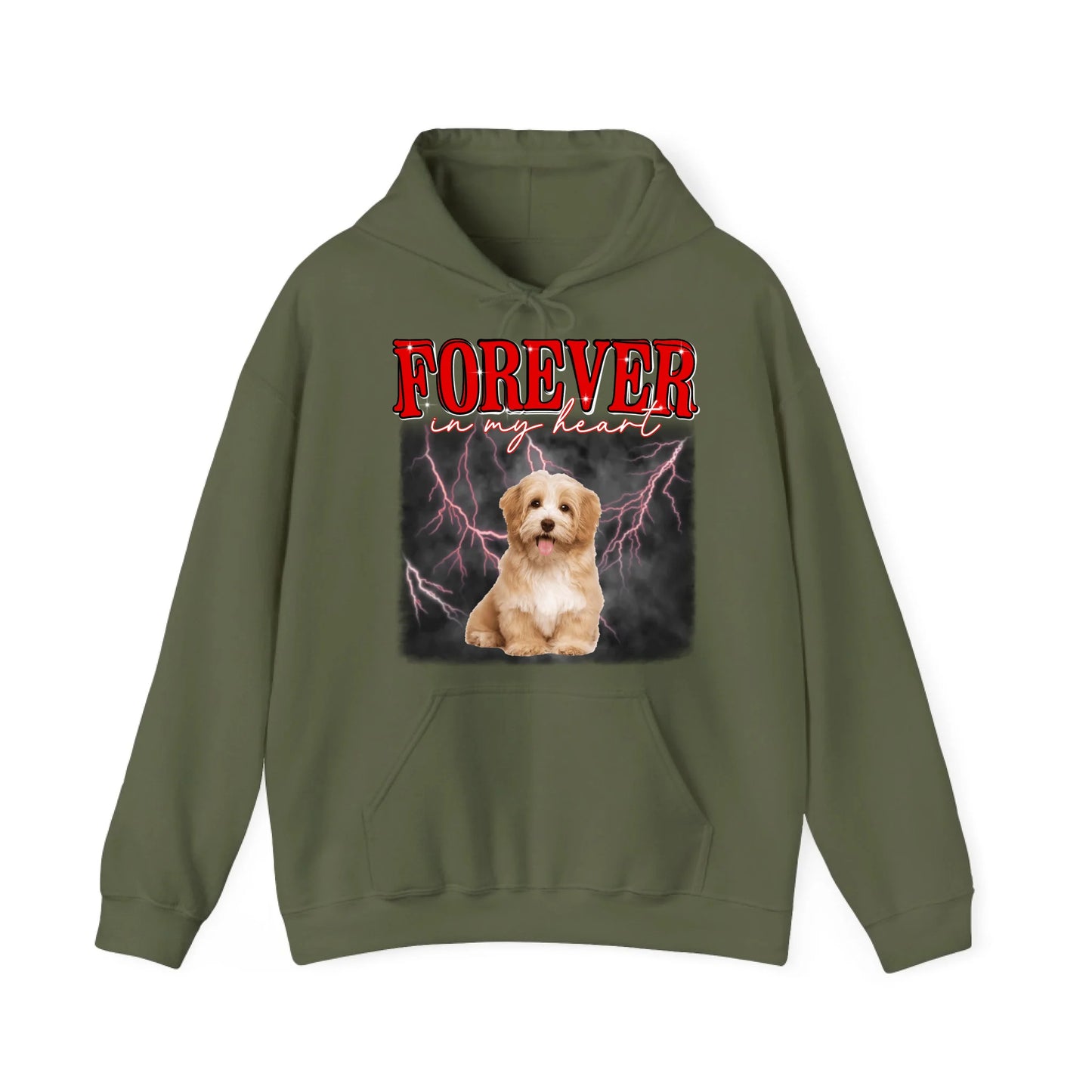 Military Green hoodie